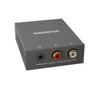 Marmitek Connect ARC13 - Estrattore audio HDMI ARC CEC per TV e RCA audio | Adattatore TV verso amplificatore, altoparlanti attivi o cuffie, uscita stereo L/R RCA, jack 3,5 mm e controllo CEC