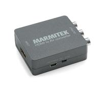Adaptador HDMI a SCART y RCA, Full HD 1080p, PAL/NTSC y Plug & Play - MARMITEK Connect HA13