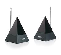 Marmitek Powermid XL - Ripetitore Infrarossi Wireless, Trasmettere Segnali ir in Modalità Wireless a un'altra Stanza, Portata di 20m, Funziona con Tutti i Controlli IR, Plug & Play, Nero