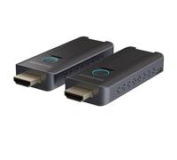 Marmitek Stream S1 Pro - Trasmettitore ricevitore HDMI wireless 1080p | Plug & Play senza Wi-Fi o software, USB-C, fino a 20 m, bassa latenza, per presentazioni su TV e proiettore