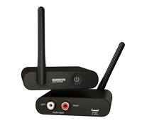 Marmitek WA300 - Trasmissione audio wireless trasmettitore ricevitore TV | Audio TV wireless verso hi-fi o amplificatore, 2,4 GHz, latenza 12,5 ms, Plug & Play, jack 3,5 mm, RCA e USB-C