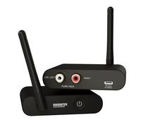 Marmitek Subwoofer Wireless Transmitter WS400 - Collega il tuo Subwoofer in Modalità Wireless al tuo Impianto Stereo - Jack da 3,5 mm - Trasmettitore Audio Wireless