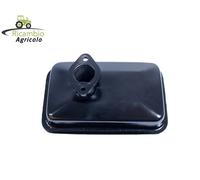 Marmitta adattabile Lombardini CM80, CM90. Flangia a 2 fori con interasse 45 mm