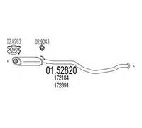 MARMITTA CENTRALE PER PEUGEOT 405 Break 1.6 SW KW 65 10/88> 57.60.06