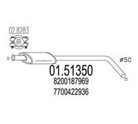 MARMITTA CENTRALE PER RENAULT MEGANE Classic 1.9 dCi 3 VOL KW 75 2/01> 61.60.06.