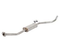 Marmitta Centrale Silenziatore Scarico Centro per Nissan Micra III 1,2 1,4 16V