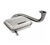 MARMITTA COMPATIBILE CON -P I A G G I O - V E S P A- GL/SPRINT/SPRINT VELOCE 150CC 124046