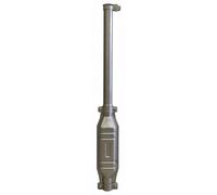 Marmitta completa con prolunga diritta Ø 50 con silenziatore piccolo L 970 mm