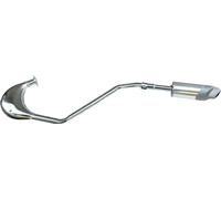 Marmitta Completa Di Silenziatore Per Mini Cross 50cc 4,5cv ruote 8”