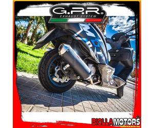 MARMITTA COMPLETA GPR Gilera Nexus 500 2003/12 2003-2012 500 OMOLOGATO Evo4 Road