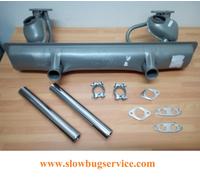 marmitta completa vw Maggiolino, Karmann Ghia 1.3 AR/AB e 1.6 AS