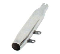 Marmitta di ricambio taglio a fendente cromato 95-99 flstf fat boy flstn nostagi
