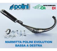 Marmitta Espansione Polini Evolution YAMAHA DT 50 / DT R SM MINARELLI AM6 bassa