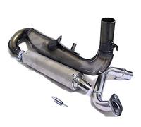 Marmitta espansione simonini con silenziatore alluminio per vespa 50 special