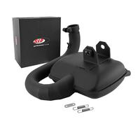 Marmitta Espansione SIP Road Racing 2.0 Vespa 125 150 PX ARCOBALENO Nera MF0279