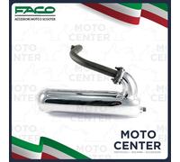 MARMITTA FACO CROMATA A SILURO PIAGGIO VESPA 125 PRIMAVERA - 125 PRIMAVERA ET3