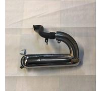 MARMITTA FACO RACING CROMATA PER VESPA 50L-N-R-50 SPECIAL