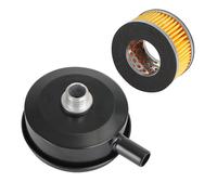 Marmitta filtro aspirazione compressore d'aria riduzione rumore applicazione ver