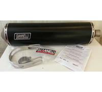 73672B2 - Terminale Scarico Giannelli MAXI OVAL Nero Aprilia ATLANTIC 500