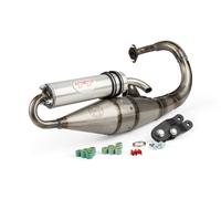 4055 - Scarico Completo LeoVince HAND MADE TT Alluminio MBK BUXI M (94-97)