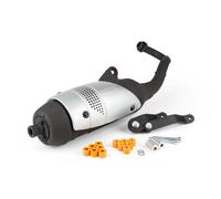 5565 - Scarico Completo LeoVince TOURING Nero APRILIA SCARABEO 50 STREE (06-07)