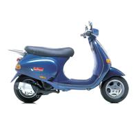 5511 - Scarico Completo LeoVince TOURING Inox Nero VESPA 50 ET2 (97-05)