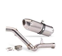Marmitta Motocicletta Per BMW Per F750GS F850GS Tubo Scarico A Sezione Centrale Per Motocicletta Coda Modifica Non Distruttiva Espansione(TYPE-J)