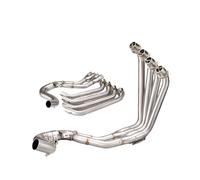 Marmitta motocicletta Per CBR650R CB650F CB650R CBR650F 51MM Universale Moto Marmitta Completa Slip On Tubo Di Collegamento Anteriore Accessori