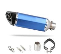 Marmitta Motocicletta Per Nmax Tmax530 Msx125 R25 51mm Universale Moto ATV Silenziatore Di Scarico Tubo 250-1000cc Espansione(K 370MM)