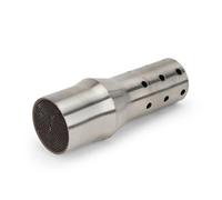 Marmitta motocicletta Silenziatore di scarico catalizzatore per moto da 50,2 mm, rumore, suono, AM, a nido d'ape, DB killer, per marmitta universale completa da 51 mm.