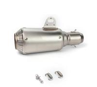 Marmitta Motocicletta Silenziatore Slip-on Universale Per Tubo Di Scarico Per Moto 38-51mm Per MT07 Z900 Per Ninja 400 GSR600 SV650 Espansione(A)
