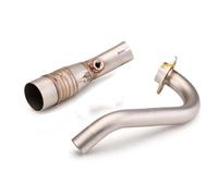 Marmitta Motocicletta Tubo Di Scarico Per Moto In Acciaio Inox Collegamento Centrale Slip On Linea Fuga Per X-MAX 300 Xmax300 2017-2022 Espansione(Tipo B)