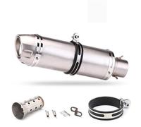 Marmitta Motocicletta Universale 51mm Moto ATV Tubi Scarico Modificare Marmitta Per Kawasaki Per Z400 Per DUKE 125 250 CBR500 MT07 Espansione(D)