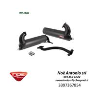 Marmitta nera per PIAGGIO VESPA 50 special pkxl rush hp FACO COD.15380