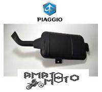 MARMITTA ORIGINALE PIAGGIO APE POKER BENZINA ART.256671 SCARICO MARMITTA POKER