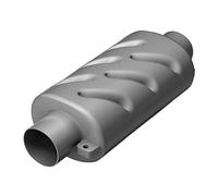 Marmitta Orizzontale mm 100