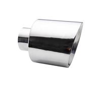 Marmitta Per Automobile Tubo Di Scarico Modificato 63mm Universale Terminale Di Scarico 114mm Uscita Tonda Inclinata Tubo Di Scappamento(DM2023a)