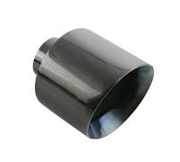 Marmitta Per Automobile Tubo Di Scarico Modificato 63mm Universale Terminale Di Scarico 114mm Uscita Tonda Inclinata Terminale Di Coda(H0DM2023a)