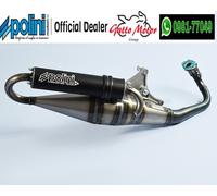 MARMITTA PER PIAGGIO ZIP 50 AIR 2T SCARICO POLINI SCOOTER TEAM 4 200.0407