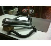 MARMITTA PER VESPA 50 R 125 ET3 SPECIAL SILURO CROMATA