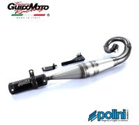 MARMITTA POLINI FOR RACE CIAO BRAVO BOXER GRILLO CICLOMOTORI MOTORE PIAGGIO 200.