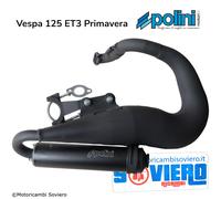 Marmitta Polini For Race per Vespa 125 ET3 Primavera