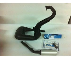 MARMITTA POLINI PER PIAGGIO VESPA 50 PK-XL-HP AD ESPANSIONE SILENZIATA