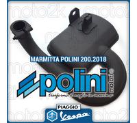 MARMITTA POLINI PER VESPA PX PE GTR GT TS 125 150 ARCOBALENO - 2002018 200.2018