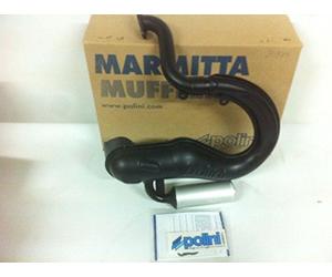 MARMITTA POLINI VESPA 50 PK-XL-HP FL2 CON SILENZIATORE IN ALLUMINIO 200.2050/S