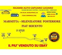 MARMITTA COMPLETA CENTRALE + TERMINALE LANCIA Y (840) 1.2 1.4