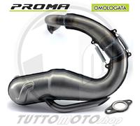 MARMITTA PROMA OMOLOGATA DGM PIAGGIO VESPA 50 N L R MOTORE 75 90 100 102 115 cc