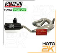 MARMITTA GIANNELLI CON SILENZIATORE FIRE OMOLOGATA PER PIAGGIO CIAO 50 - 30508