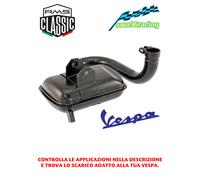 Marmitta RMS Classic Piaggio Vespa Px 125-150cc 15 Applicazioni