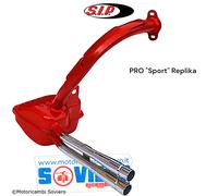 Marmitta Rossa Tipo Abarth PRO "Sport" Replika Vespa 50 N L R Special